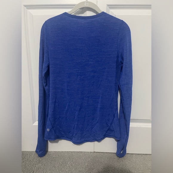 Blue LuluLemon Long Sleeve - Picture 3 of 3